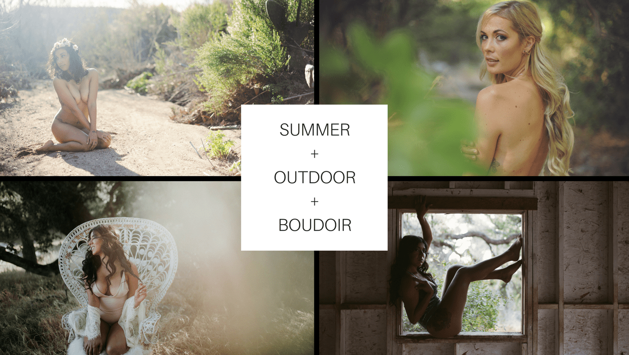 summer outdoor boudoir San Diego Boudoir Photographer | Melisa Ford Photography | www.melisafordboudoir.com