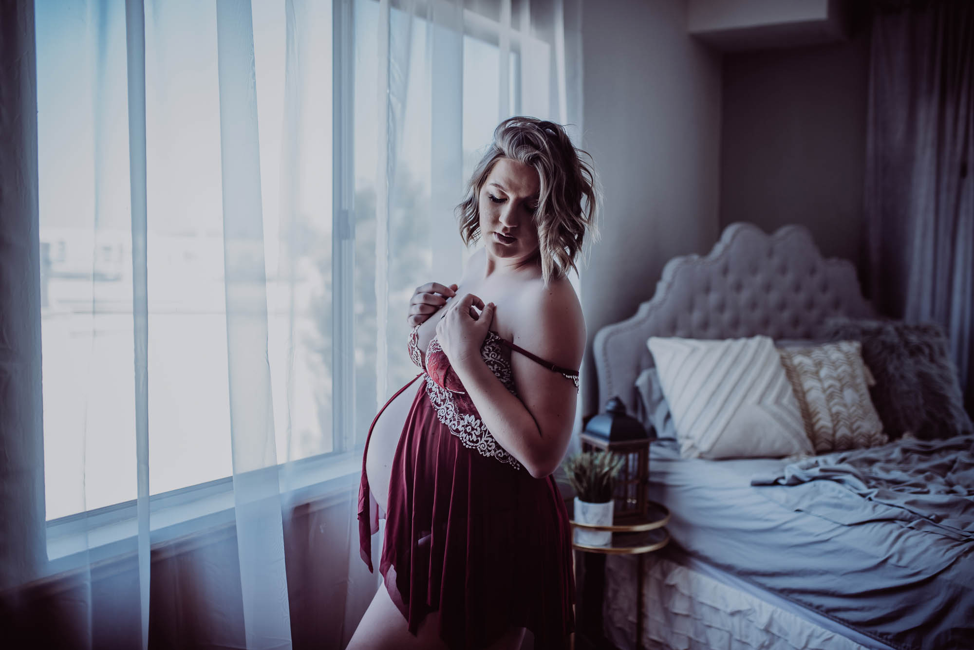 Strong & Beautiful Maternity Boudoir | Melisa Ford Boudoir San Diego Boudoir Photographer
