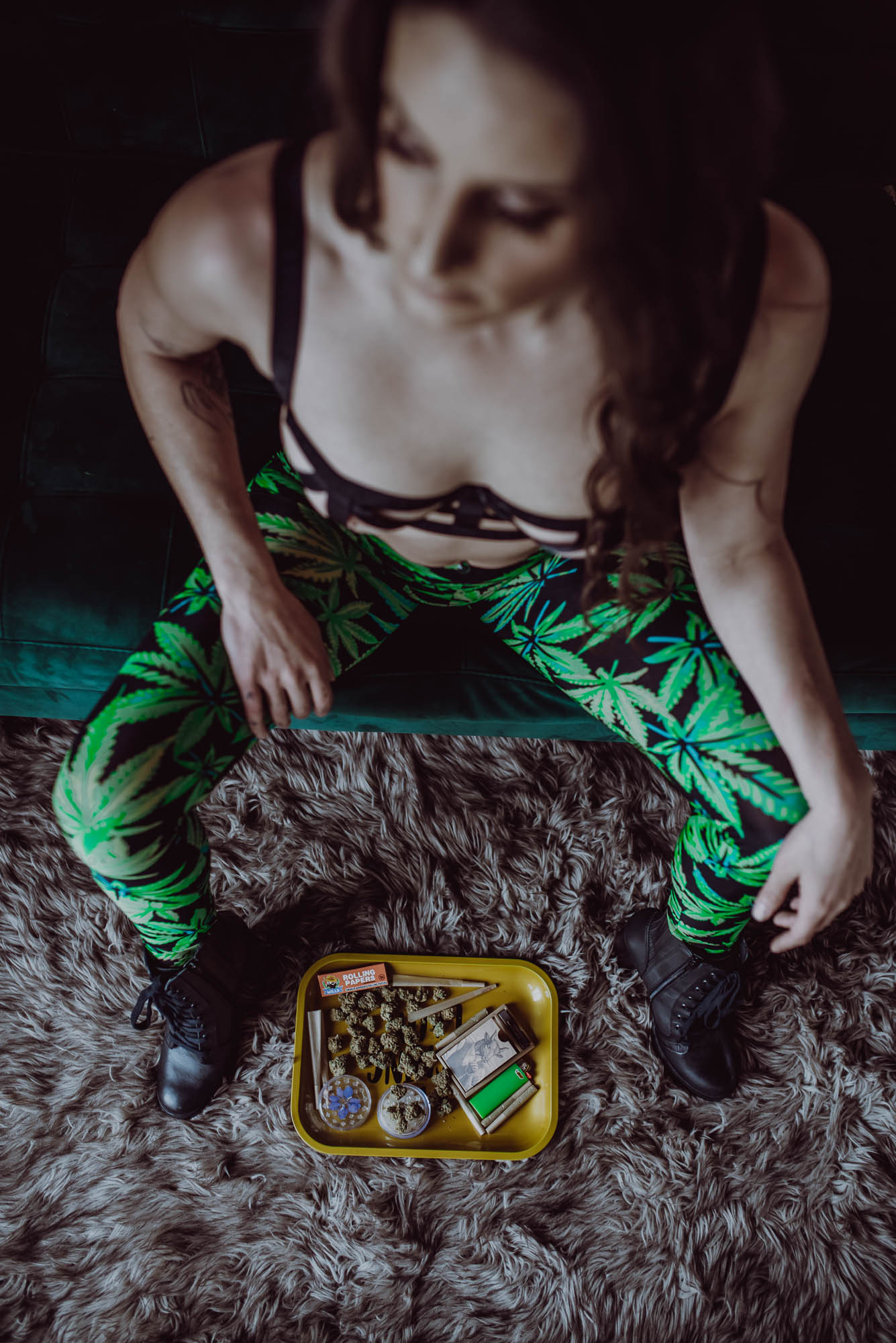 Cannabis Cutie Boudoir Photo-Shoot | Melisa Ford Boudoir Photographer
