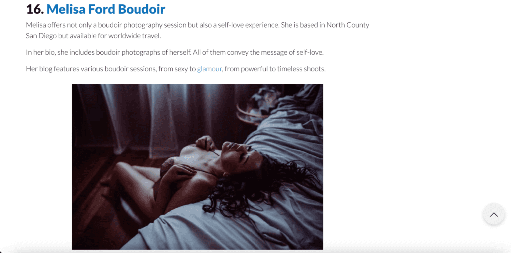 20 Best Boudoir Blog Photographers